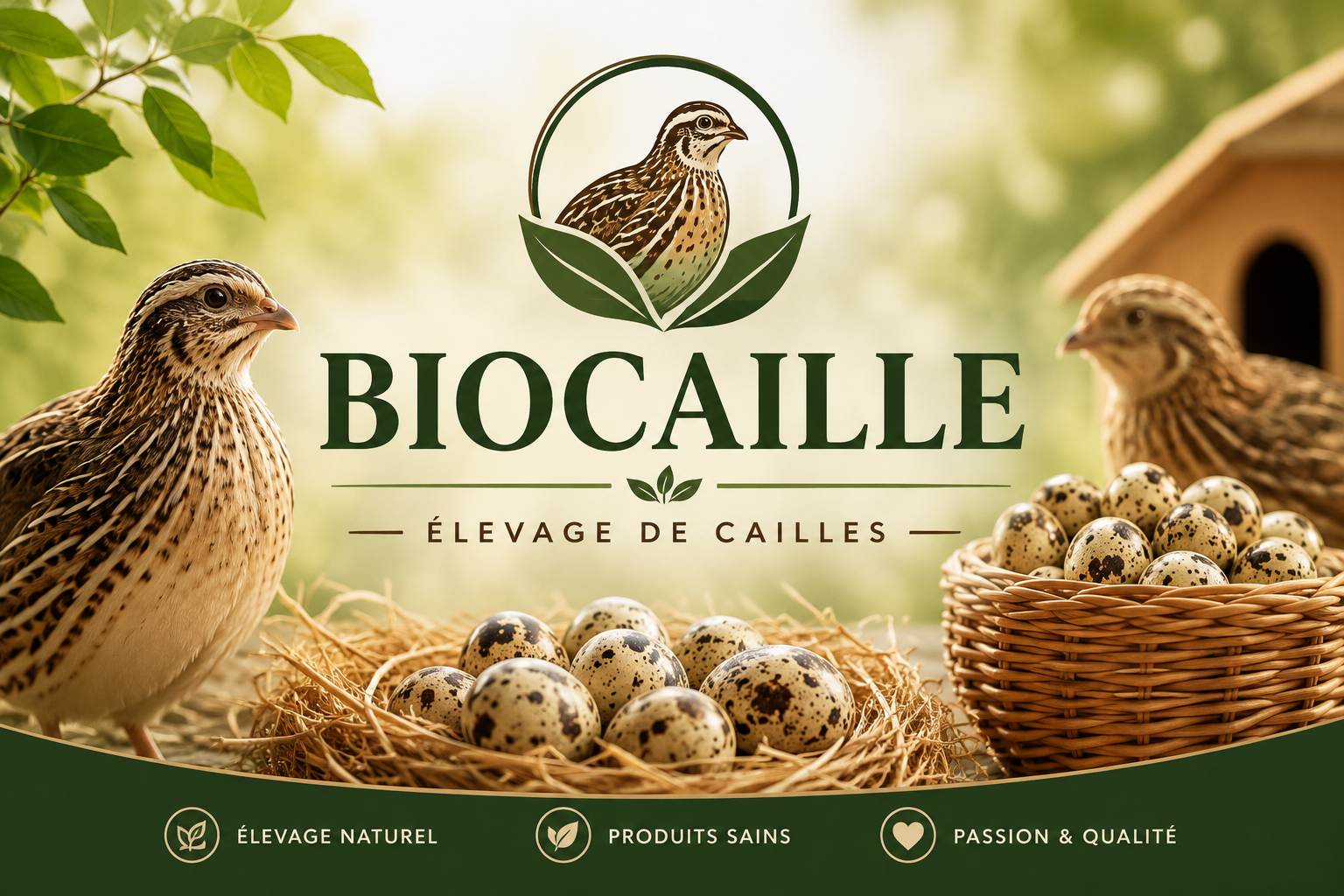 BIOCAILLE - Élevage de cailles